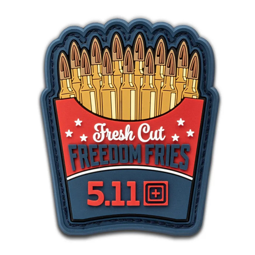 5.11 Freedom Fries Patch in the group Tactical Gear / Patches at Wizeguy Sweden AB (511-acc-00004)