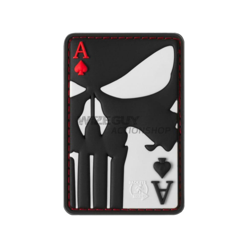 3D Rubber Patch: Punisher Ace of Spades in the group Tactical Gear / Patches at Wizeguy Sweden AB (JTG-023888)