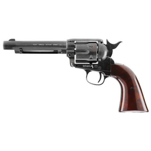 Colt SAA .45 Peacemaker 5.5 Inch Co2 Pellet 4,5mm Antique in the group Airguns / Airguns / Airgun metal at Wizeguy Sweden AB (ag-uma-gun-0066)