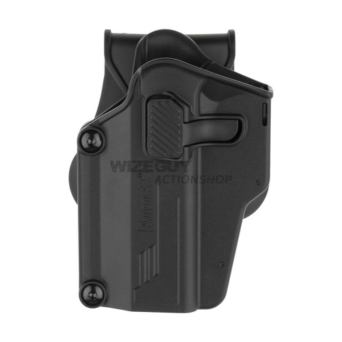 Amomax Polymer Universal Holster Left in the group Tactical Gear / Holster at Wizeguy Sweden AB (as-amom-hol-015)