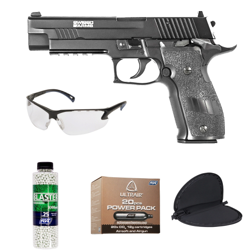 Pistol package Swiss Arms Navy XXL 6mm in the group Airsoft / Airsoft package deals at Wizeguy Sweden AB (as-erbju-0011)