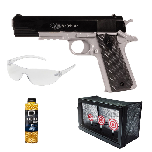 Shooting Kit - Colt 1911 Metal Slide in the group Airsoft / Airsoft package deals at Wizeguy Sweden AB (as-erbju-0023)