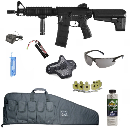 Starter Kit Airsoft - Delta Armory AR15 CQB-R Charlie in the group Airsoft / Airsoft package deals at Wizeguy Sweden AB (as-erbju-0030)