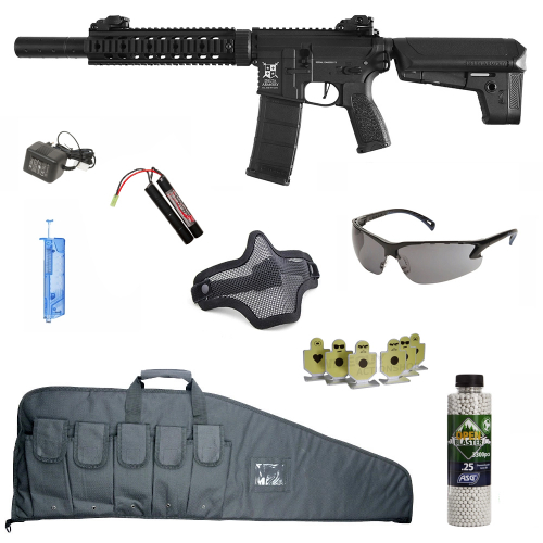 Starter Kit Airsoft - Delta Armory AR15 SilentOps 9” Charlie  in the group Airsoft / Airsoft package deals at Wizeguy Sweden AB (as-erbju-0031)