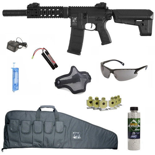 Starter Kit Airsoft - Delta Armory AR15 SilentOps 7 Charlie in the group Airsoft / Airsoft package deals at Wizeguy Sweden AB (as-erbju-0032)