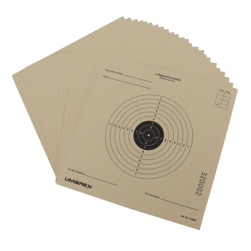 Umarex Papertargets 14x14cm 25pcs in the group Airguns / Targets at Wizeguy Sweden AB (as-uma-acc-0012)