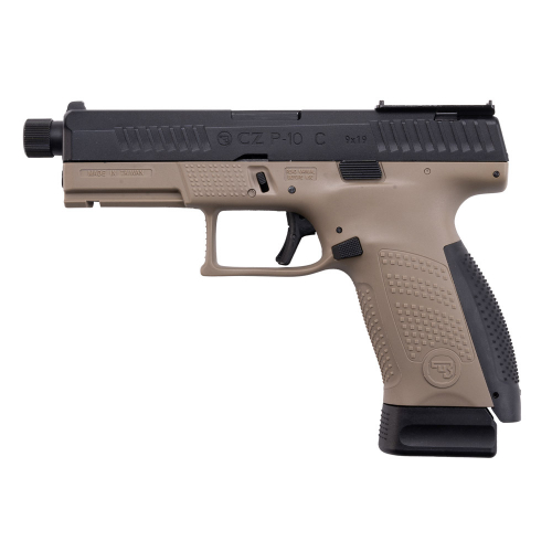 CZ P-10C OR-OT Co2 GBB Black/FDE in the group Airsoft / Airsoft Pistols at Wizeguy Sweden AB (asg-19924)