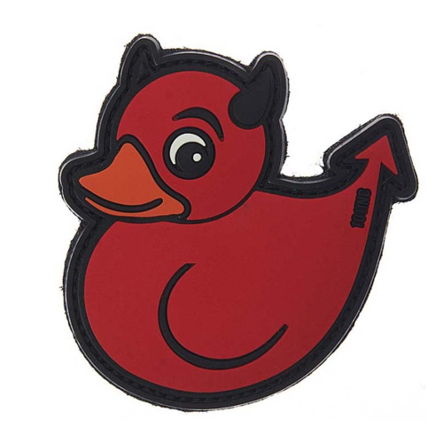 Patch 3D PVC Rubber Duck Devil in the group Tactical Gear / Patches at Wizeguy Sweden AB (inc-patch-10053)