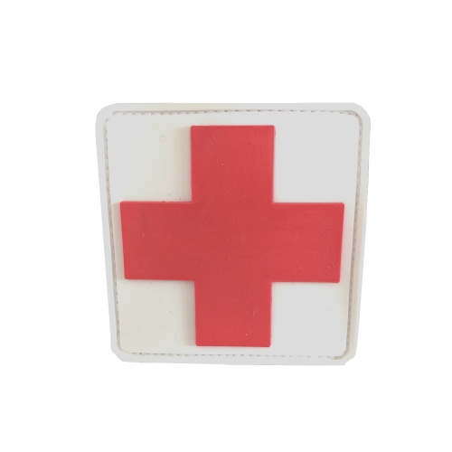 3D Rubber Patch: Red Cross in the group Tactical Gear / Patches at Wizeguy Sweden AB (pw-246001)