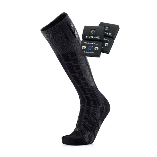 Therm-ic Socks Set Comf+1400B Black in the group Heated gear / Heated Socks at Wizeguy Sweden AB (therm-sock-101x-R)